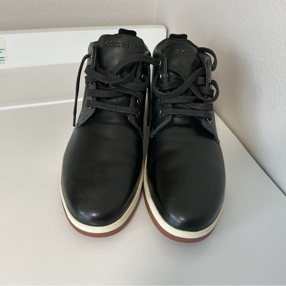 Cole Haan Men's Vartan 2.0 Leather Shoes Sz 10 M VGC - Picture 2 of 5